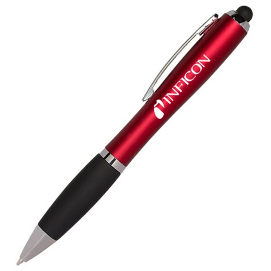 Budget Led Light Up Your Logo Stylus Pen
