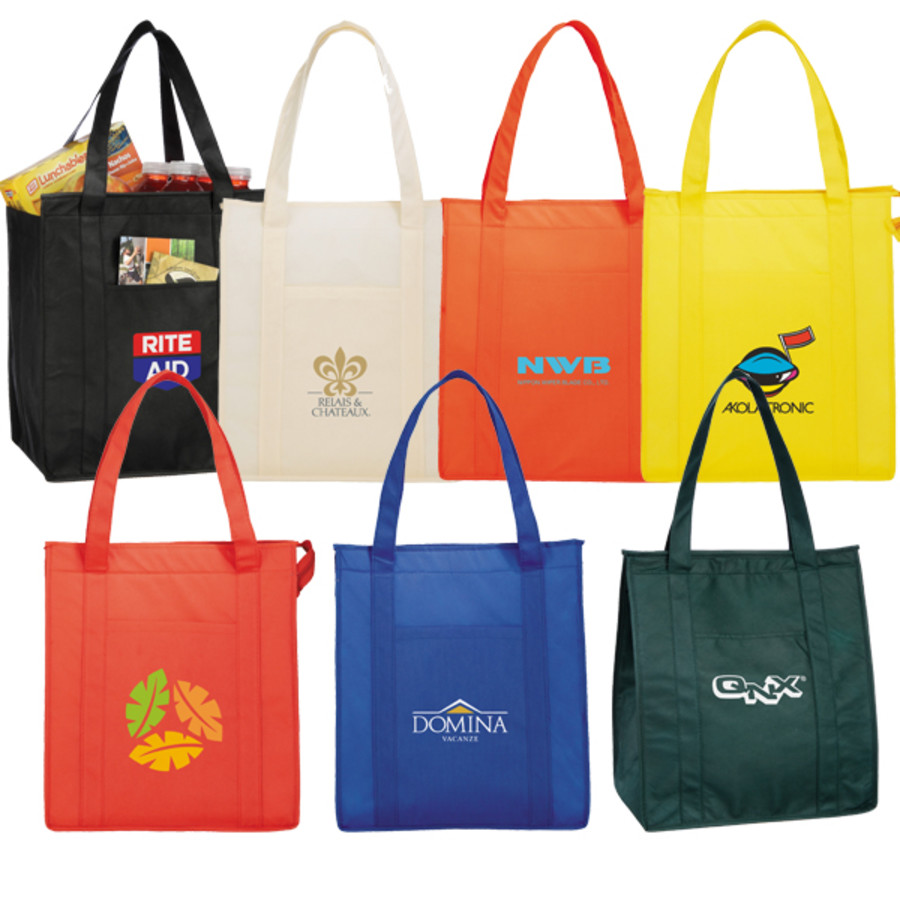 Promotional Non-Woven Insulated Hercules Grocery Tote
