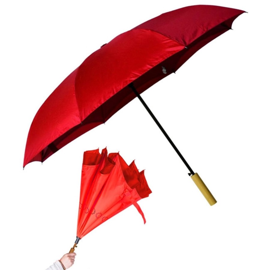 48″ arc RPET Inversion Umbrella