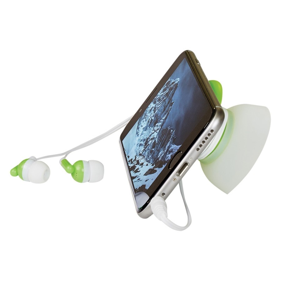 2-In-1 Earbuds with Holder And Phone Stand