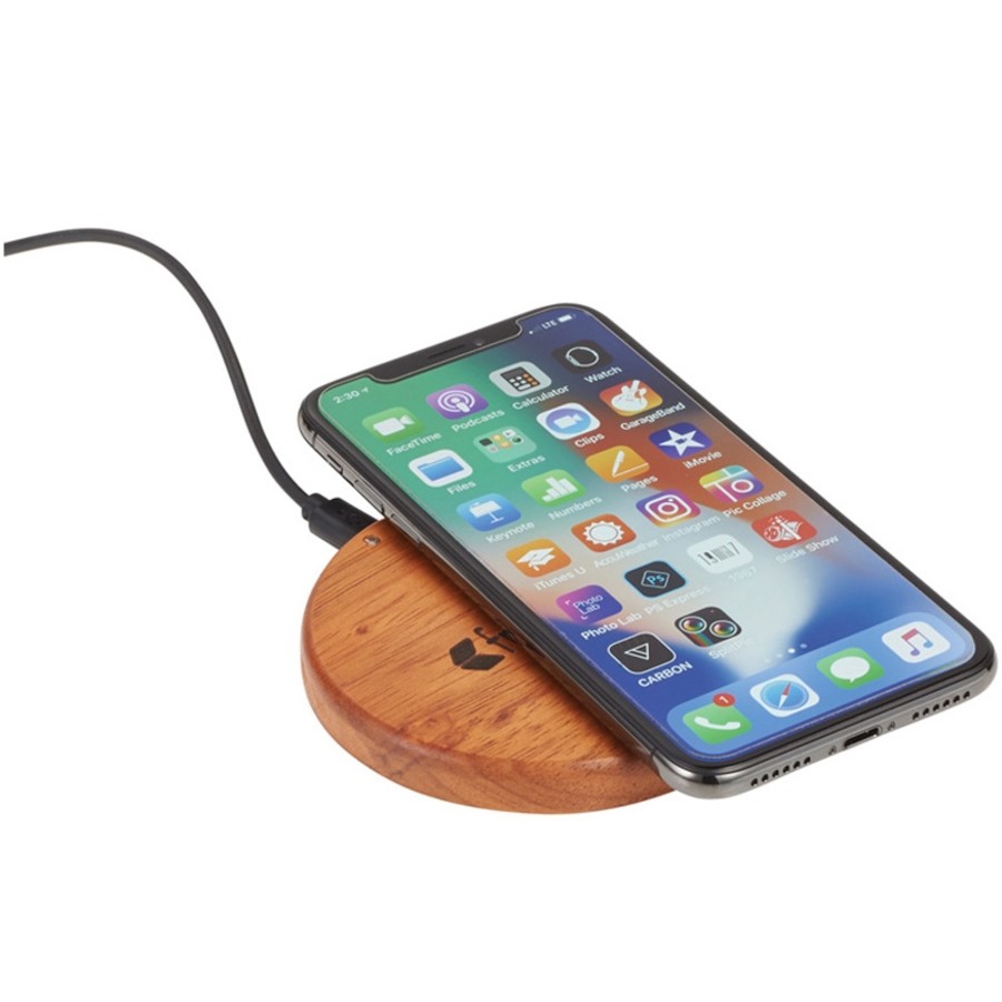 Bora Wooden Wireless Charging Pad