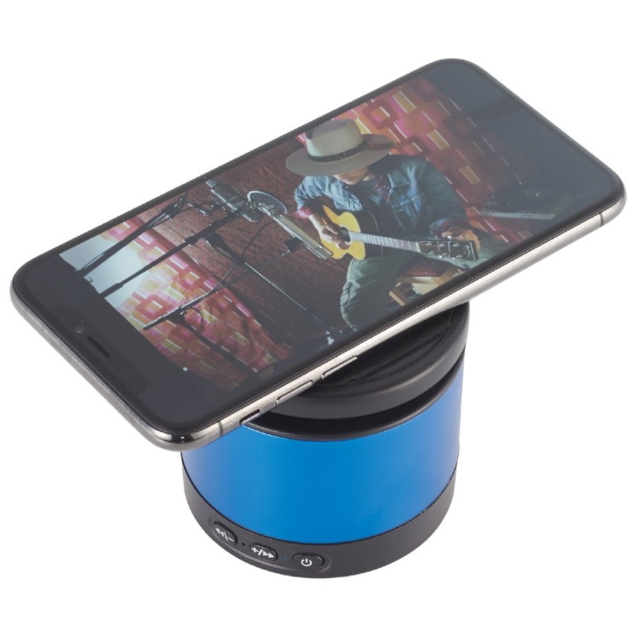Metal Bluetooth Speaker and Wireless Charging Pad
