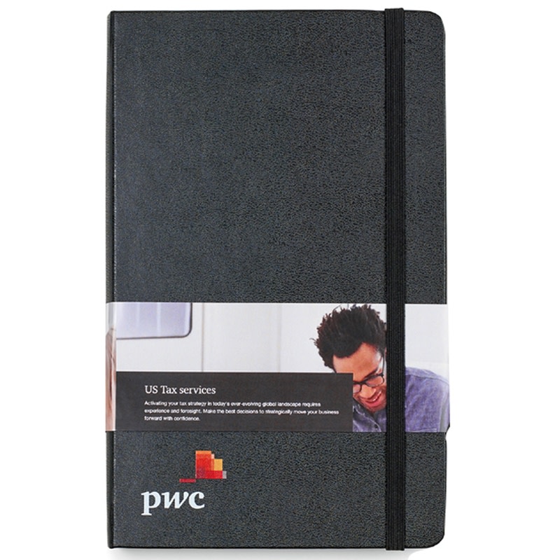 Moleskine Hard Cover Ruled Large Expanded Notebook SilkLetter