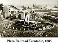 Plaza Railroad Turntable 1885