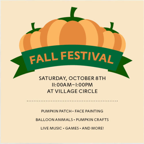 Hyde Park Village Circle Fall Festival Month