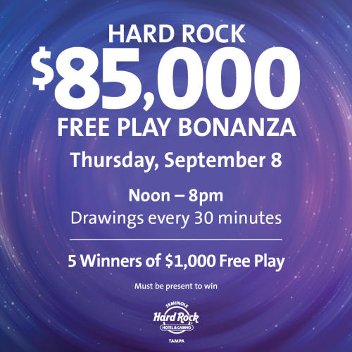 Hard Rock Free Play Bonanza