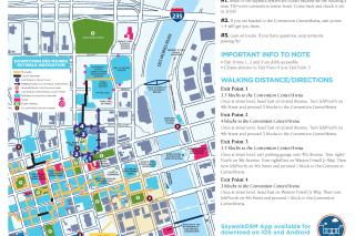 Skywalk Navigation Map
