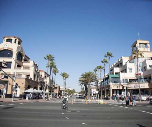 Huntington Beach Pier Pacific Coast Highway And Main Street