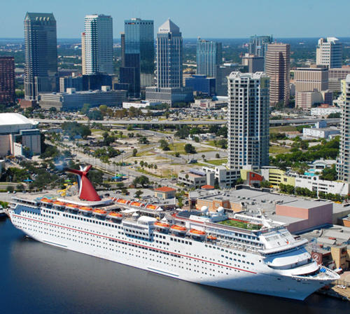 cruise ship at tampa