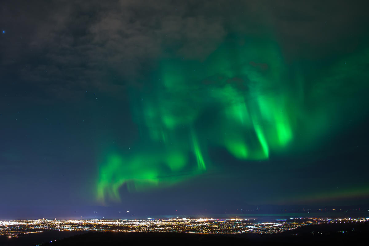 anchorage alaska northern lights tours