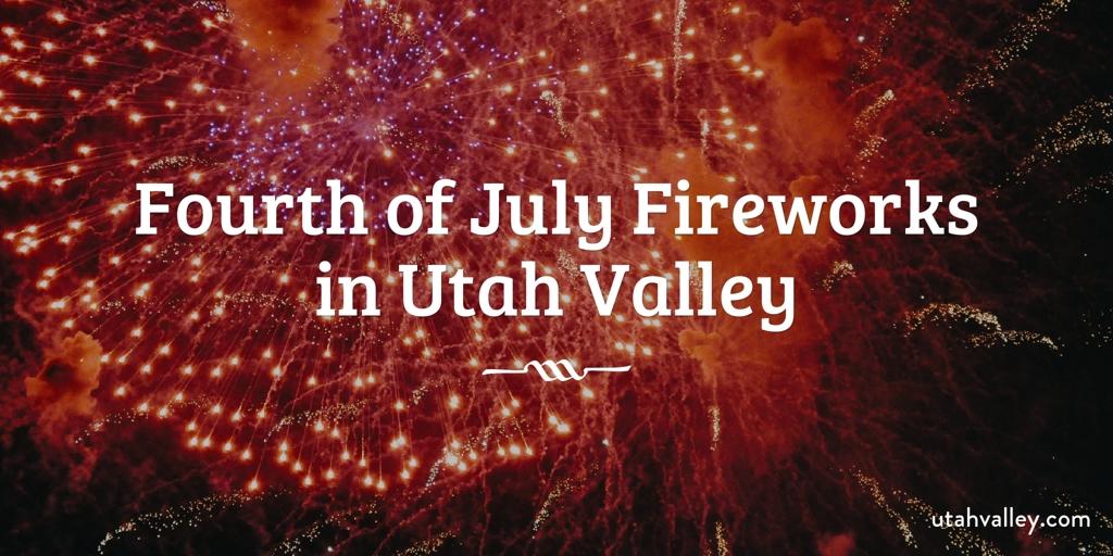 Fireworks in Utah County