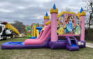 Texas Disney Princess Bounce House Combo Rental