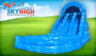 20ft Double Lane Curve Water Slide