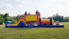 50ft Minecraft Obstacle Course w/ Wet or Dry Slide 