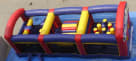 Top view of obstacle course