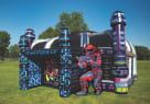 Black Light Laser Tag Battle Dome Rentals