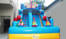 Front View of Birthday Gift themed slide