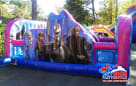 Side View Frozen Toddler Inflatable