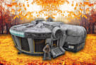 Millennium Falcon Jump House Bouncer Rental