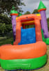 Big 3in1 Multi color combo bouncer with slide
