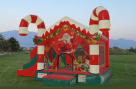 Rent a Santa Themed Bouncy Castle