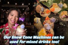 Snow Cone Machine Rentals for Mixed Drinks Houston
