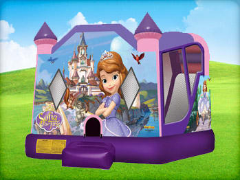 sofia the first party bounce house