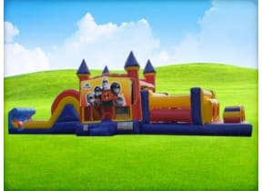 50ft Incredibles Obstacle w/ Wet or Dry Slide