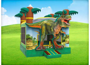 3D Dinosaur Inflatable Bounce House