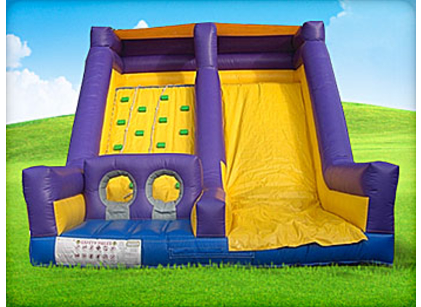 Houston, TX Inflatable Rockwall Slide Rentals Sky High Party Rentals