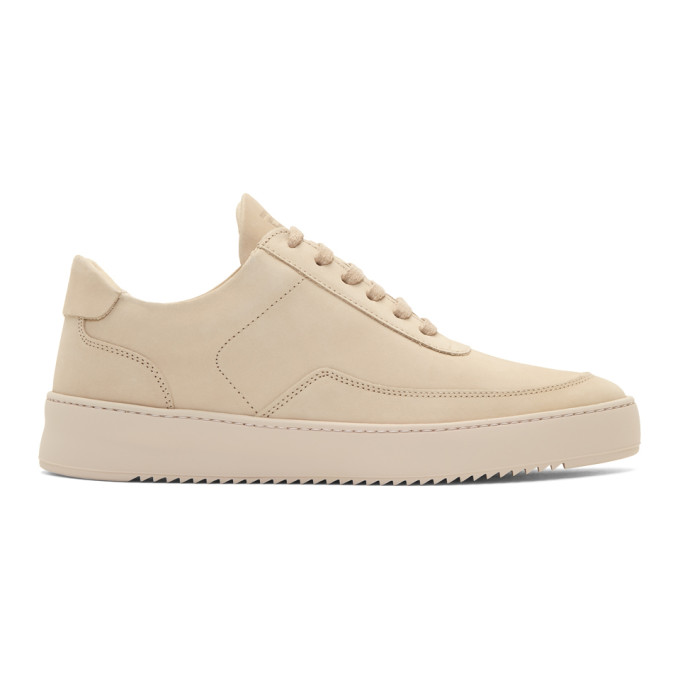 FILLING PIECES FILLING PIECES PINK LOW MONDO RIPPLE SNEAKERS,24521911852