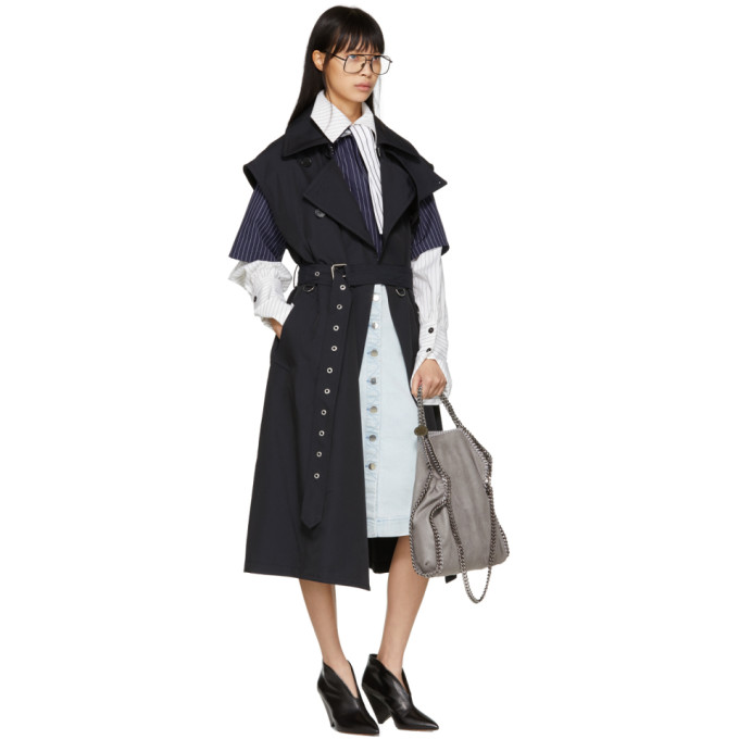 stella mccartney buttoned a line skirt blue denim modesens stella mccartney buttoned a line skirt blue denim modesens