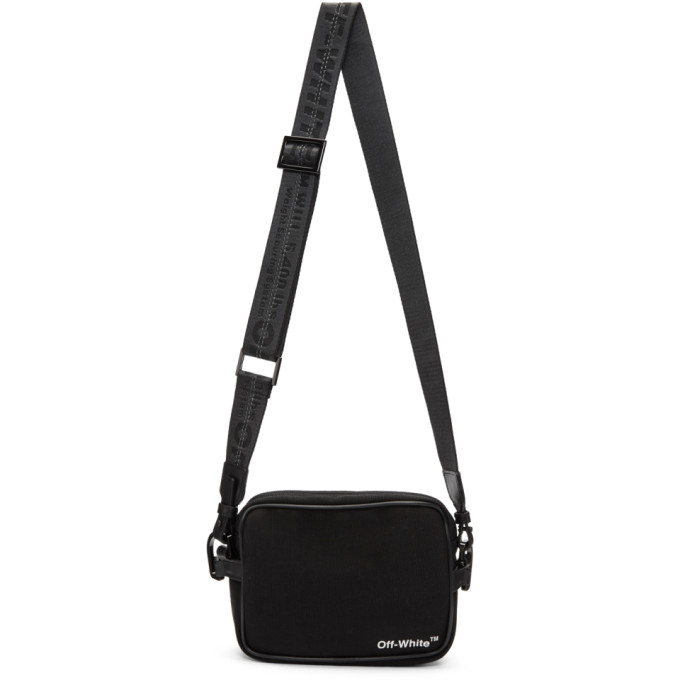 Off-white Cordura Camera Bag In Black In 1001 Blckwh | ModeSens