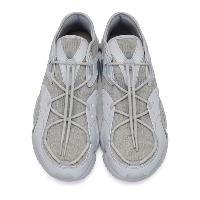 reebok classics grey ssense edition run r 96 sneakers