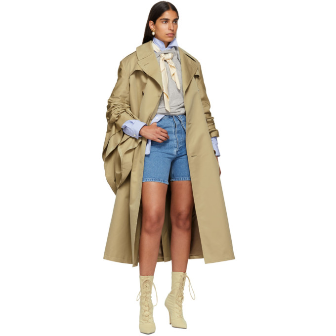 Y/PROJECT Y/PROJECT GREY SCARF T-SHIRT