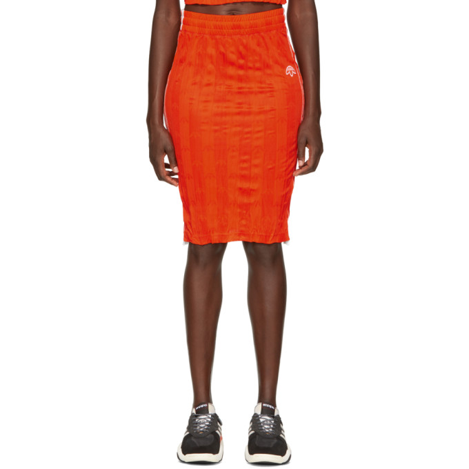 ADIDAS ORIGINALS BY ALEXANDER WANG Orange Track Skirt
