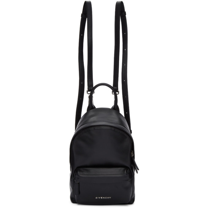 GIVENCHY Nano Smooth Leather Backpack, Black ModeSens