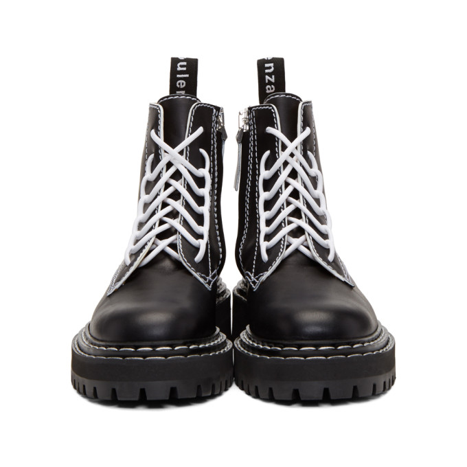 proenza schouler lace up boots