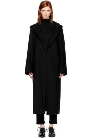 Yohji Yamamoto - Black Big Wool Coat