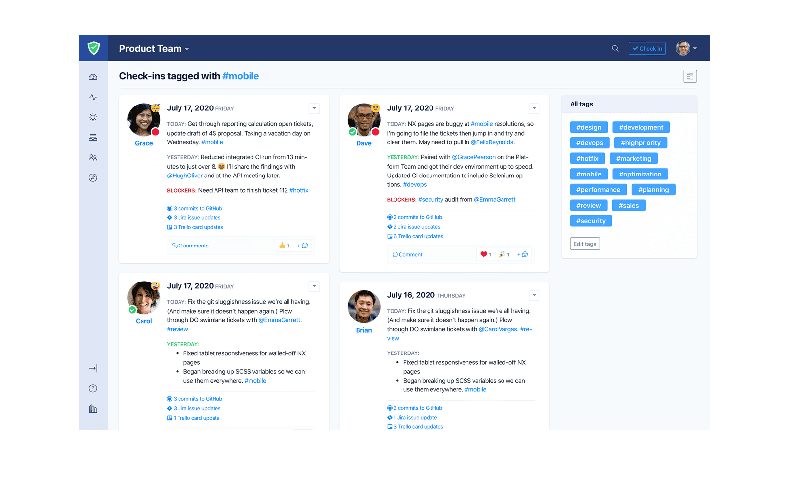 Status Hero Automated Stand Ups Reports And Insights For Teams