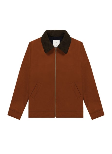 Trouva: Percival Whitley II Jacket | Cinnamon Shearling Collar