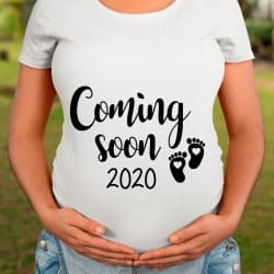 Coming soon med årstal - strygemærke