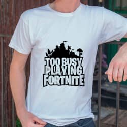 Too busy playing Fortnite - strygemærke
