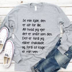Se min kjole...-  strygemærke