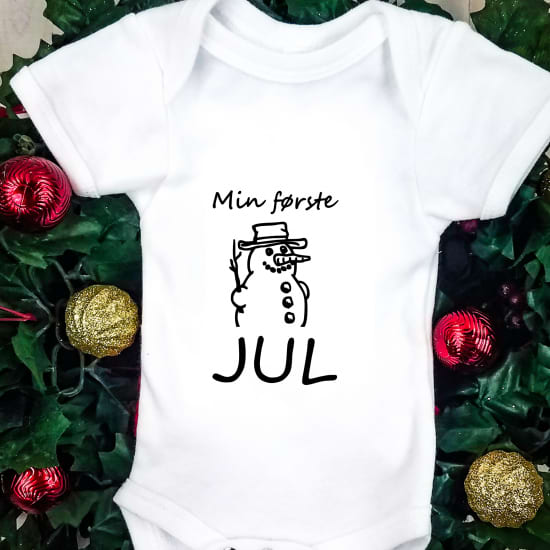 Min første jul - strygemærke