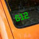 Race nummer sticker