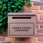 Postkasse sticker # 17
