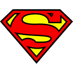 Superman logo Gratis SVG-filer 