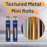 SUPERIOR 9500 tekstureret metallisk vinyl minirulle