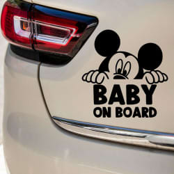 Baby on board - klistermærke #14
